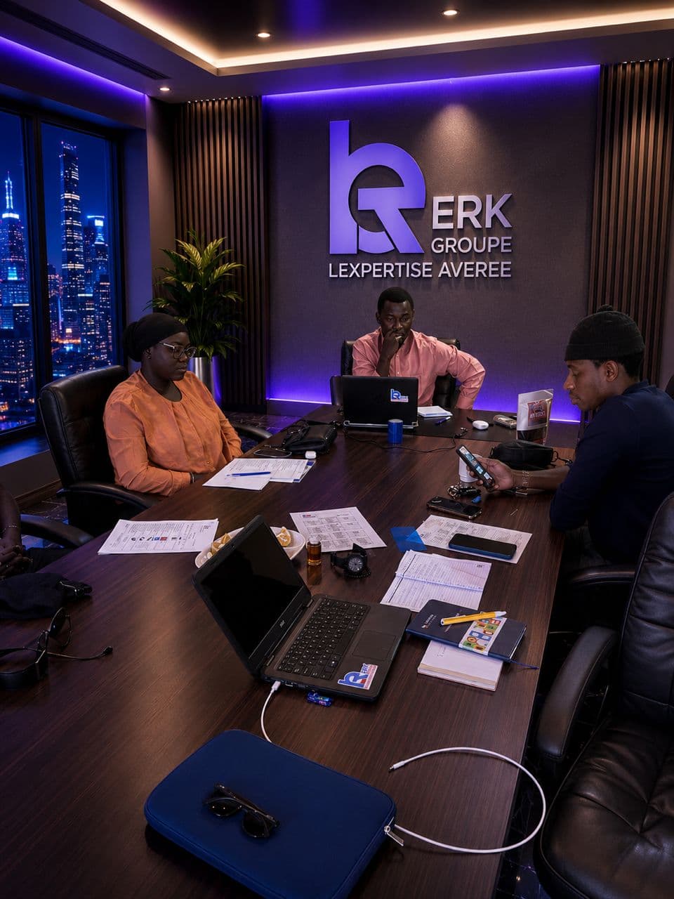 Phase de structuration ERK Groupe